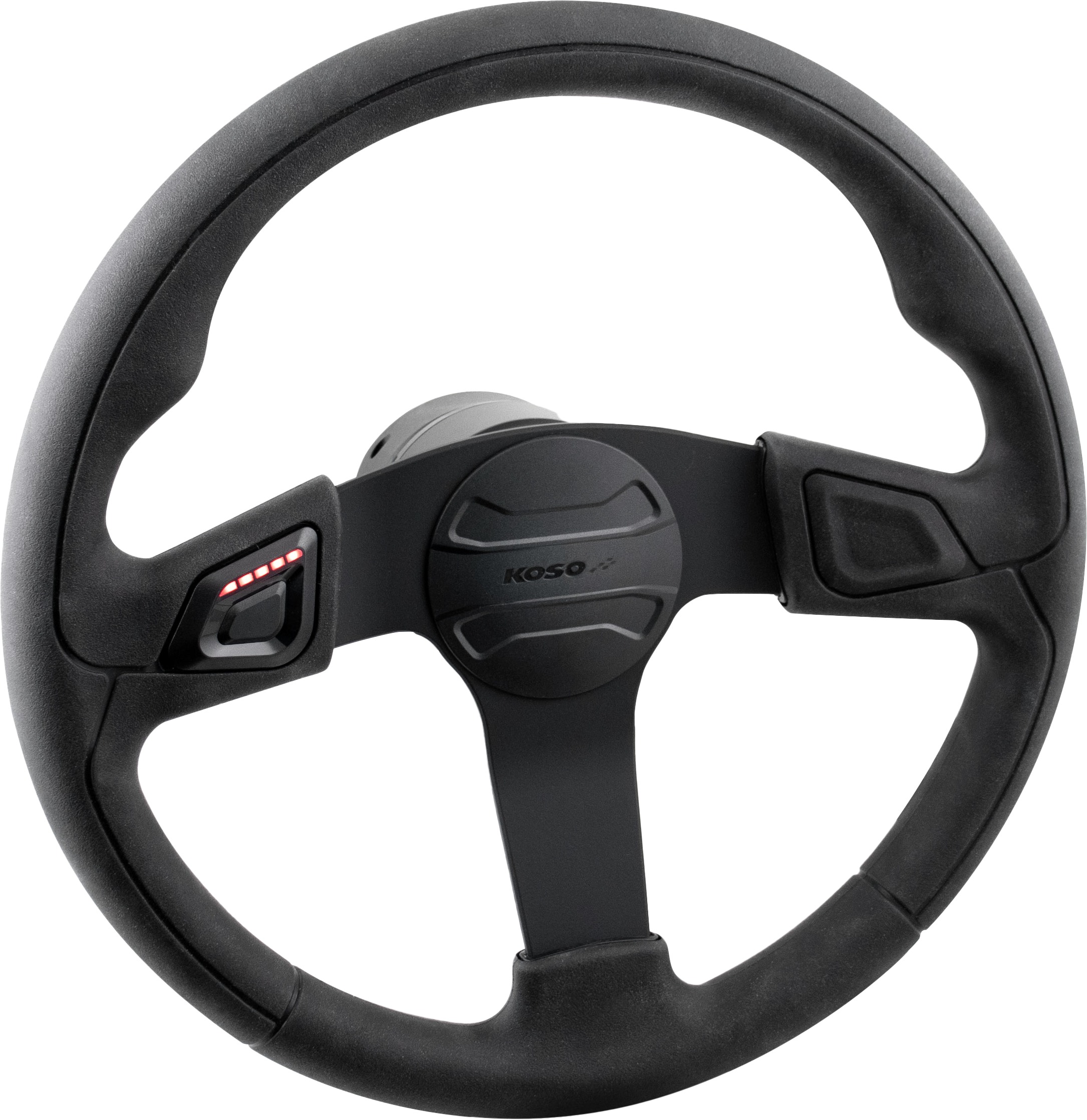 Koso Heated Steering Wheel For Select UTV Models - Heated steering wheel for Polaris, Can-Am, Kawasaki UTVs - Click Image to Close