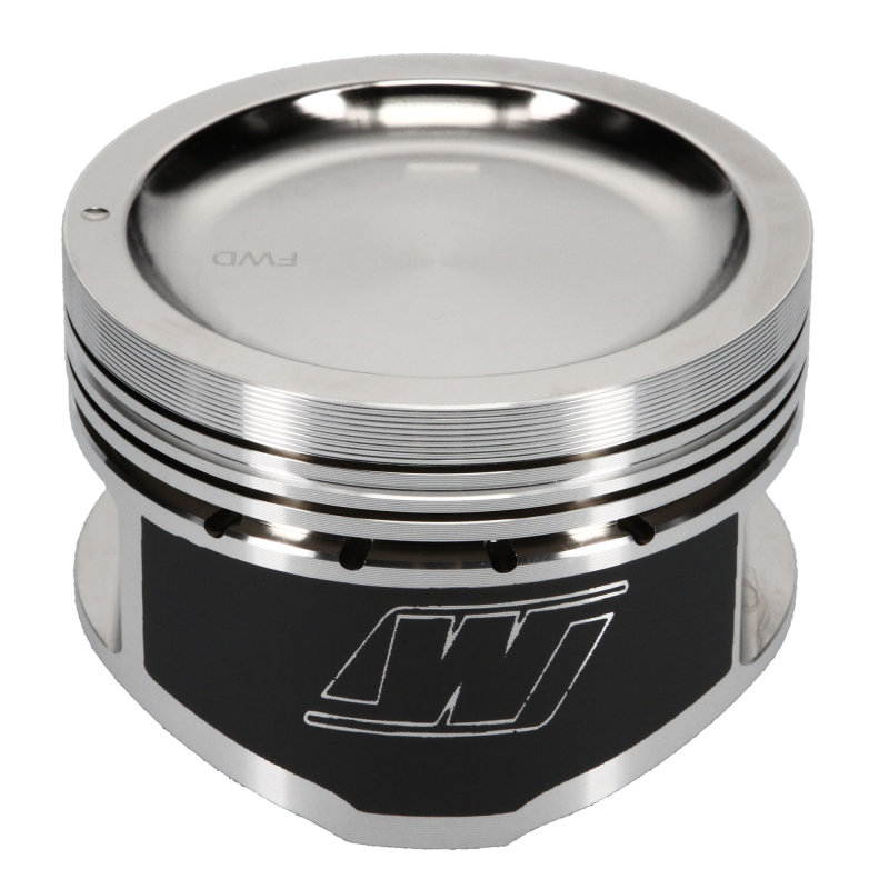 Dished 10.5:1 CR 89.0 Piston Kit - For Nissan KA24 - Click Image to Close