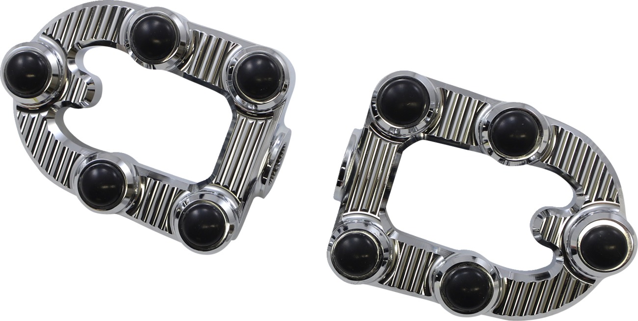Arlen Ness Chrome MX Footpegs (No Mounts) - Click Image to Close