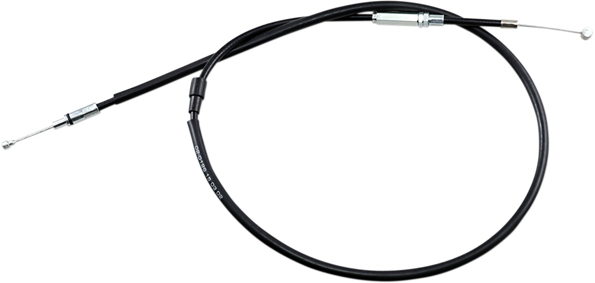 Black Vinyl Clutch Cable - For 87-97 Honda CR125R - Click Image to Close