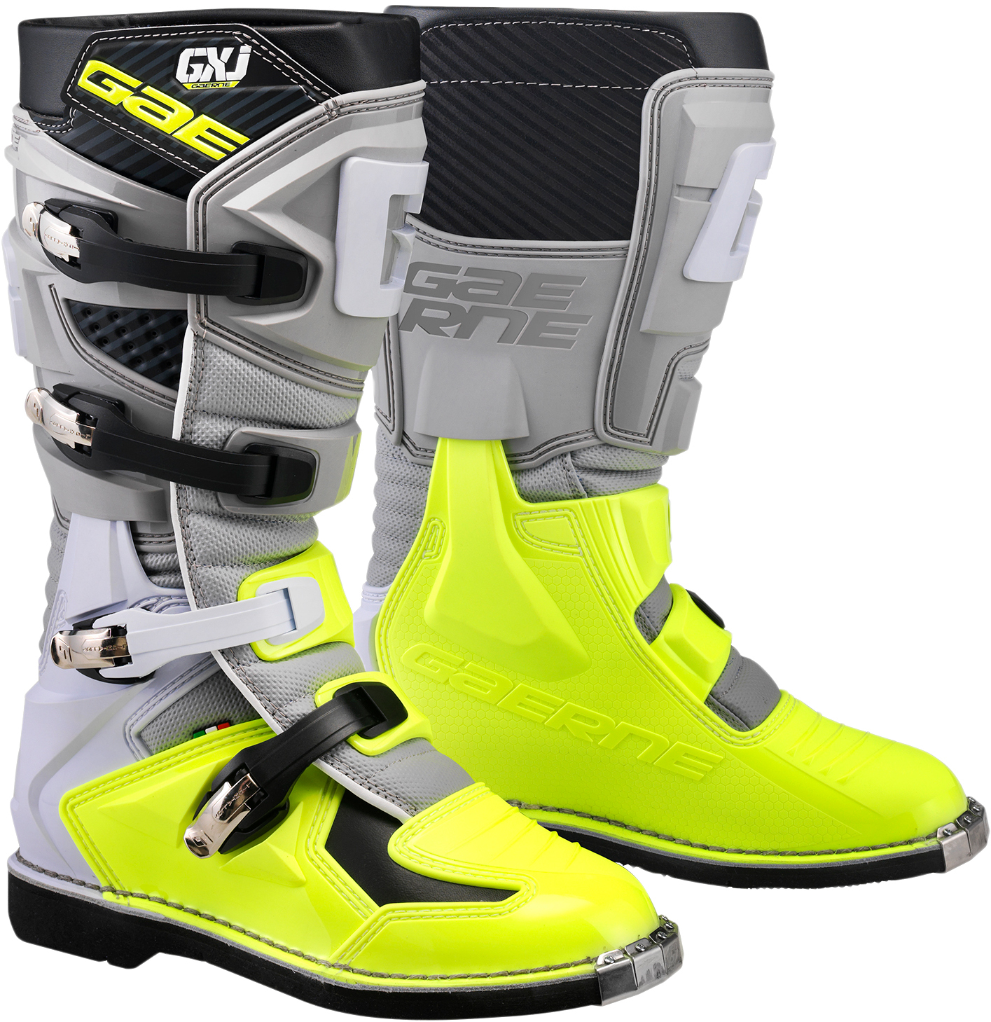 GX-J BOOT Grey/Fluorescent Yellow US 03 - Click Image to Close