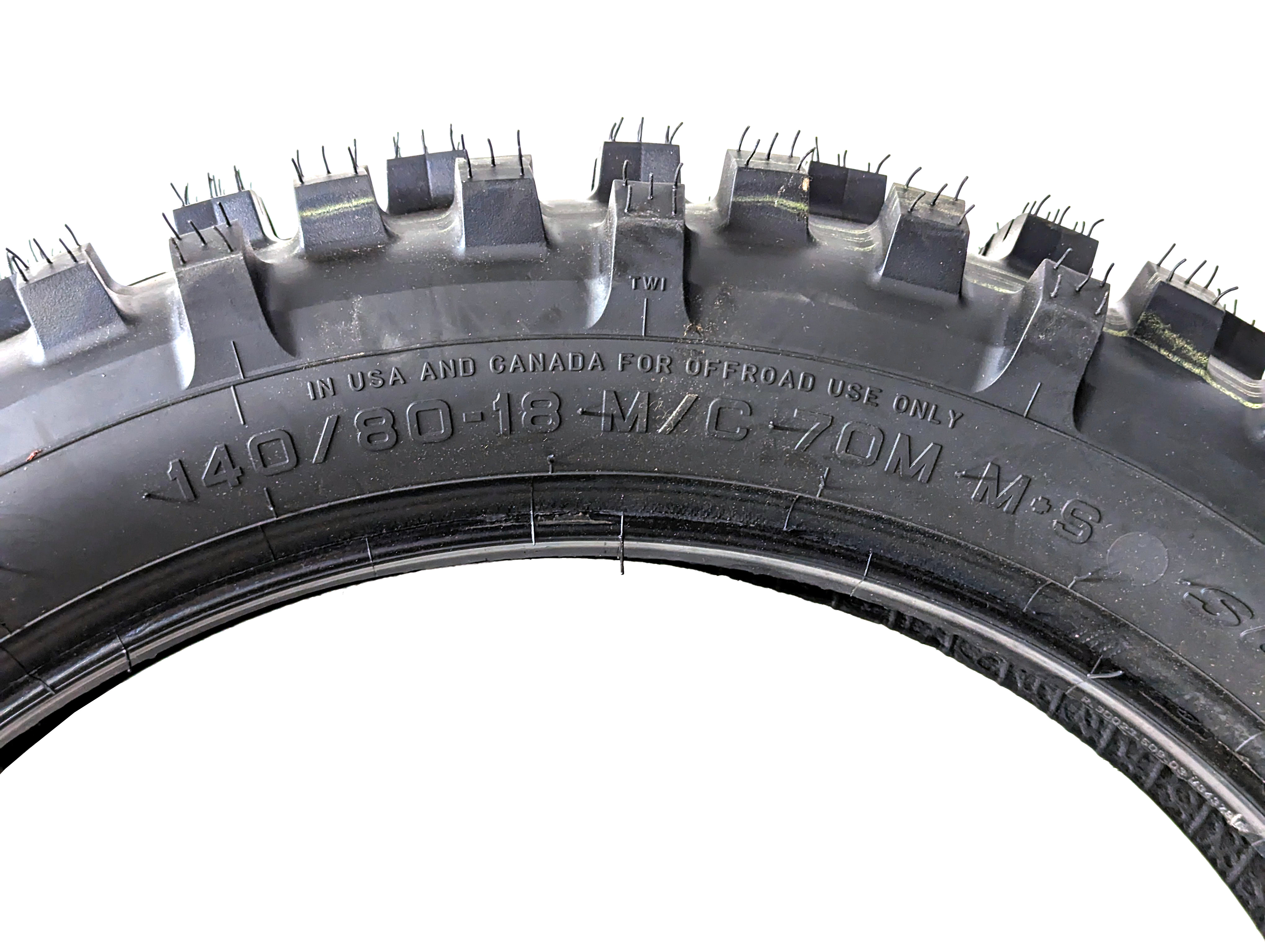 140/80-18 Six Days Extreme Rear Tire - Super Soft - M/C 70M M+S - Click Image to Close