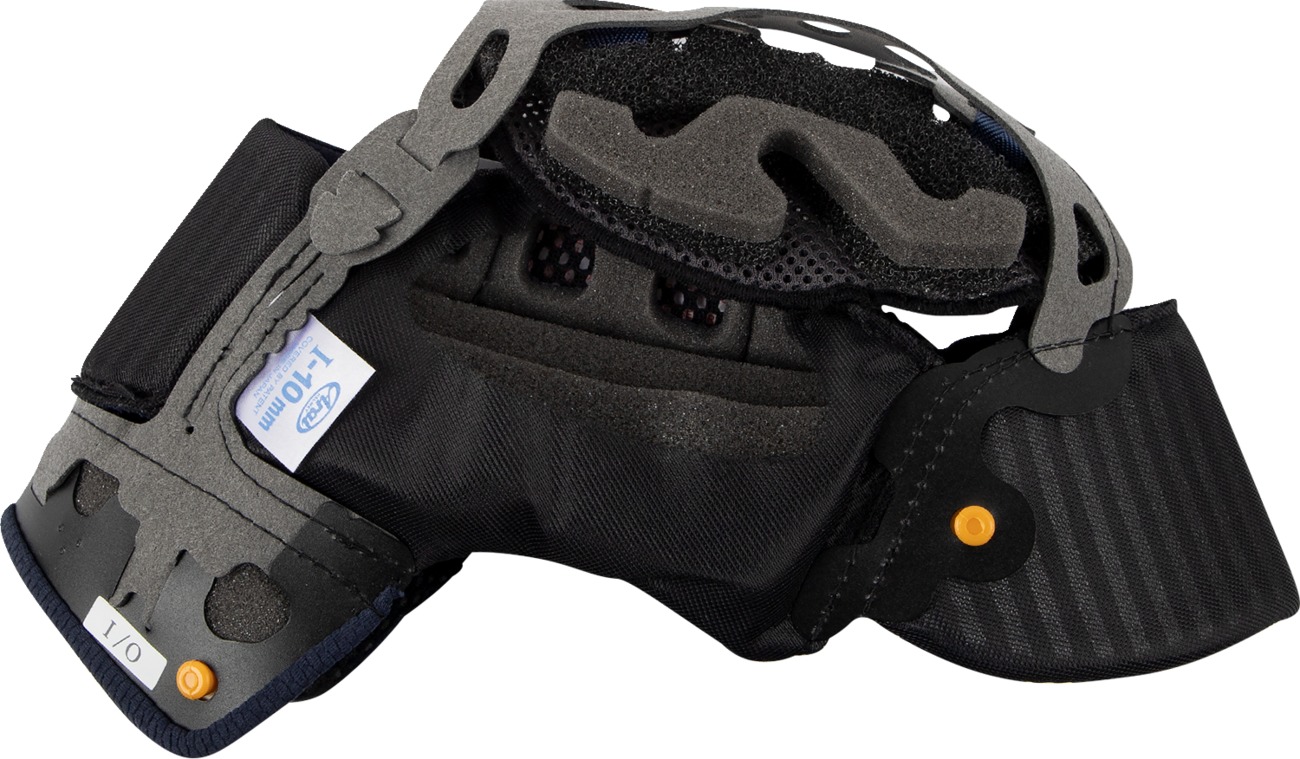 Arai Corsair-X/Defiant-X/Signet-X Helmet Interior Pad XS - Eco-Pure pad XS for Arai Corsair-X, Defiant-X, Signet-X - Click Image to Close