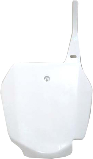 Front Number Plate - White - For 02-21 Suzuki RM85/L - Click Image to Close