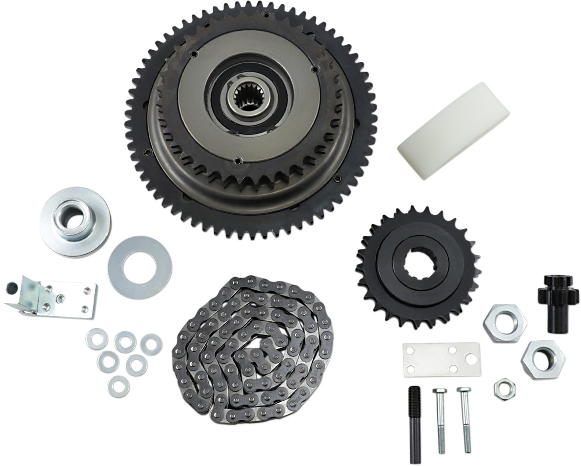 Chain Drive Kit w/Ball Bearing Clutch 25T by Belt Drives Ltd. - Click Image to Close