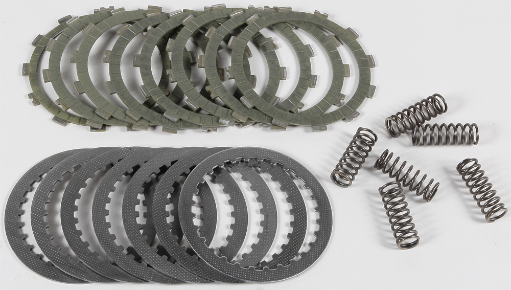 SRK Complete Clutch Kit - Aramid Fiber Friction Plates, Steels, & Springs - Click Image to Close