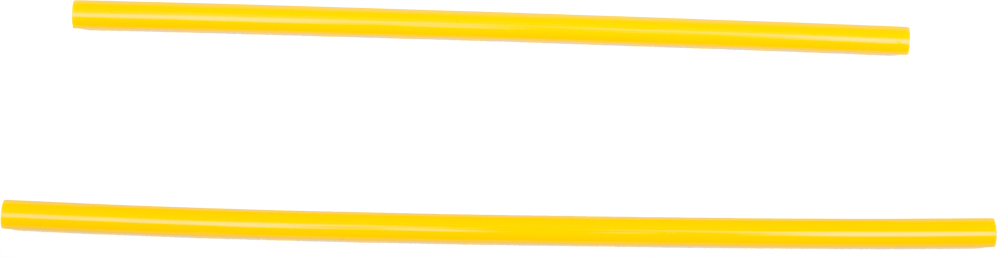 Yellow Spoke Wraps 72/pk 21" Front / 19"/18" Rear - Angled Pre-Split - Click Image to Close