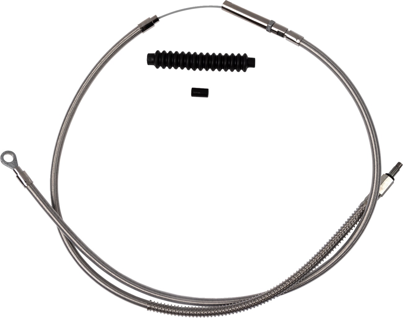 Barnett High-Efficiency Stainless Clutch Cable For Harley-Davidson - Click Image to Close
