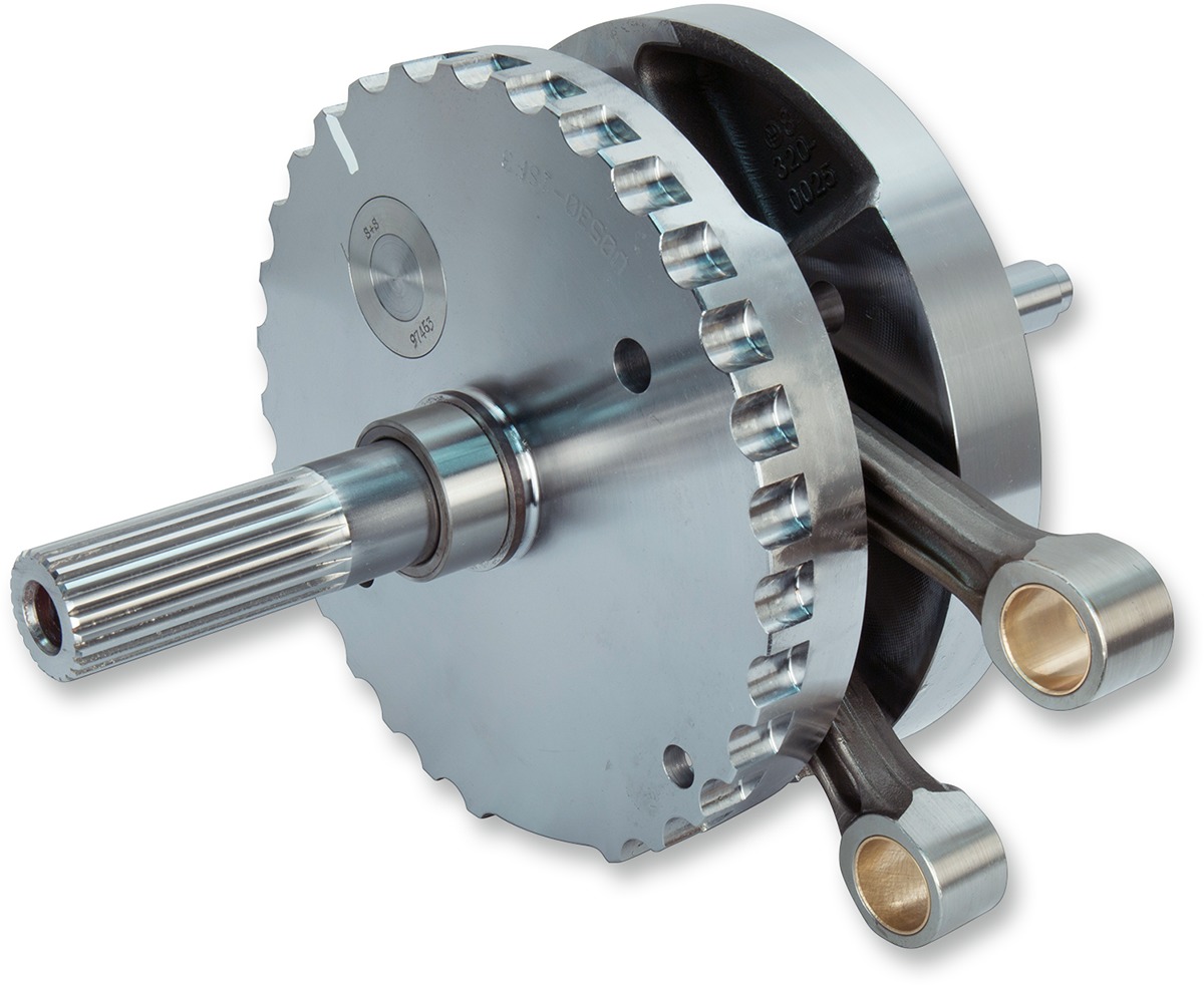 S&S 4-3/8in Stroke Flywheel Assembly for Harley Big Twin 2007-2016 - 4-3/8in stroke flywheel for Harley Big Twin 2007-16 - Click Image to Close