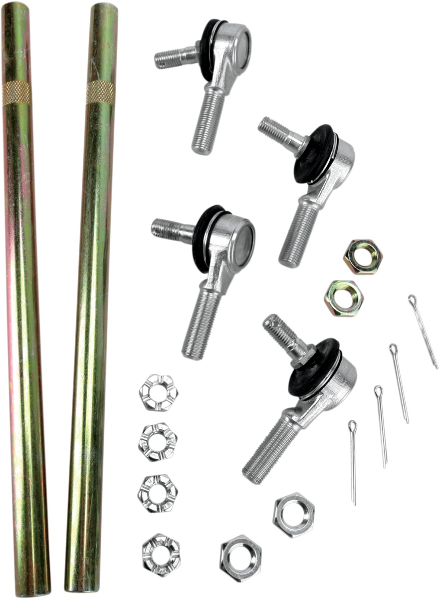 12" Tie-Rod End Assembly Upgrade Kit - For 96-17 Arctic Cat Suzuki - Click Image to Close