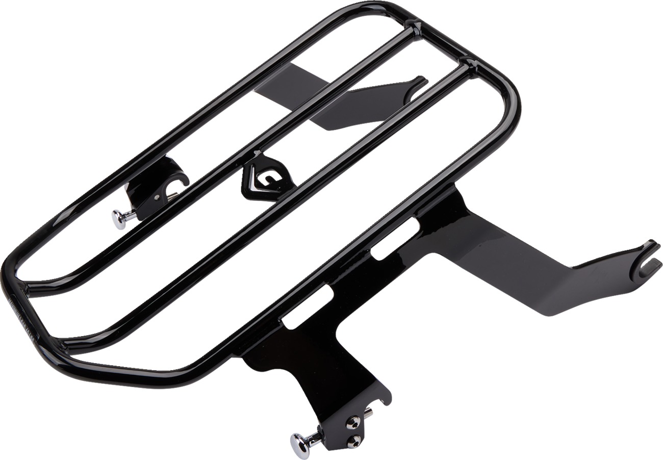 Cobra Detachable Solo Standard Luggage Rack Black Fits Indian - Click Image to Close