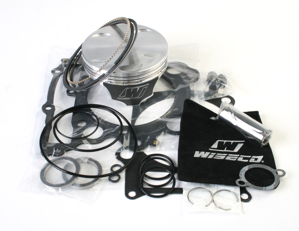 9.9:1 STD Compr. Top End Piston Kit - +2mm Bore - For 02-08 Grizzly & 05-07 Rhino - Click Image to Close