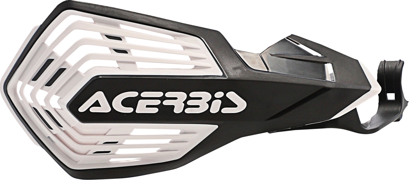 Acerbis K-Future Handguards Black/White - Click Image to Close