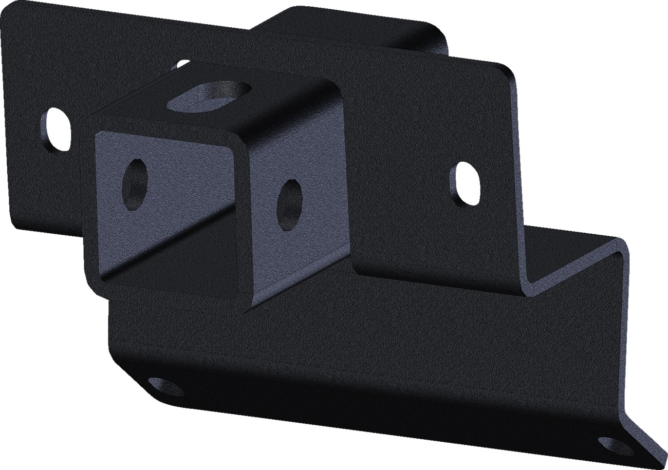 KFI Front Upper 2" Receiver Hitch Fits 16-24 Can-Am Defender HD5-HD10 - Click Image to Close