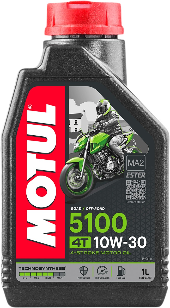 5100 4T Technosynthese Engine Oil 10W30 1L by Motul - Click Image to Close