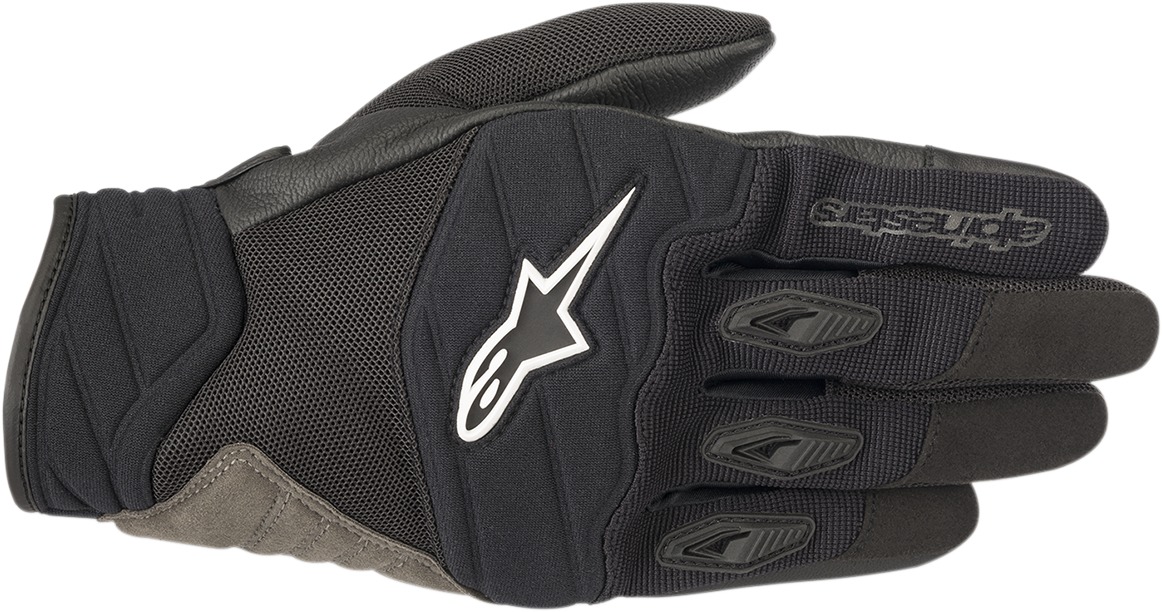 Shore Motorcycle Gloves Black 2X-Large - Click Image to Close