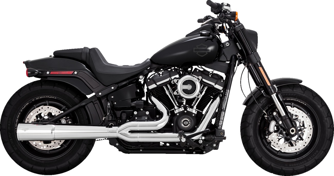 Vance & Hines Pro Pipe Chrome Exhaust System Fits HD Softail 18-22 - Click Image to Close
