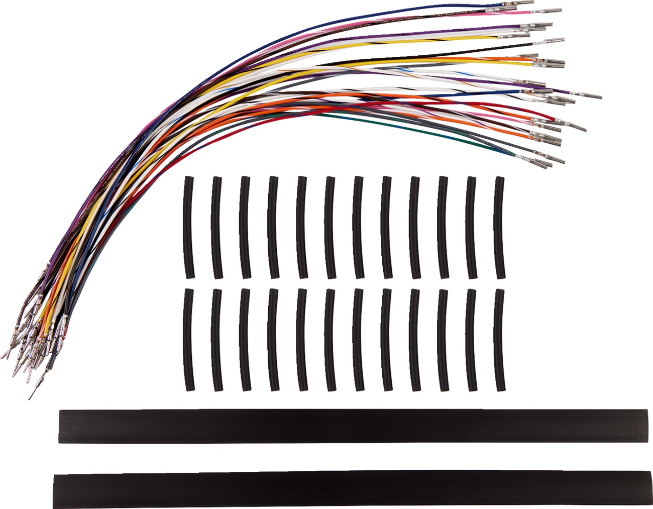 Namz 15" Handlebar Control Extension Harness with Wires - Click Image to Close