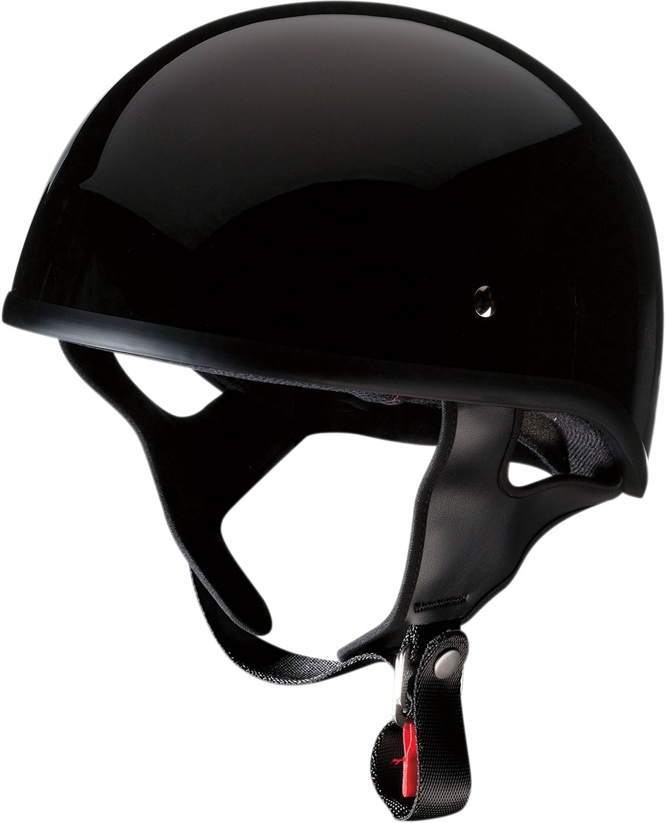CC Beanie Street Half Helmet Gloss Black 2X-Large - Click Image to Close