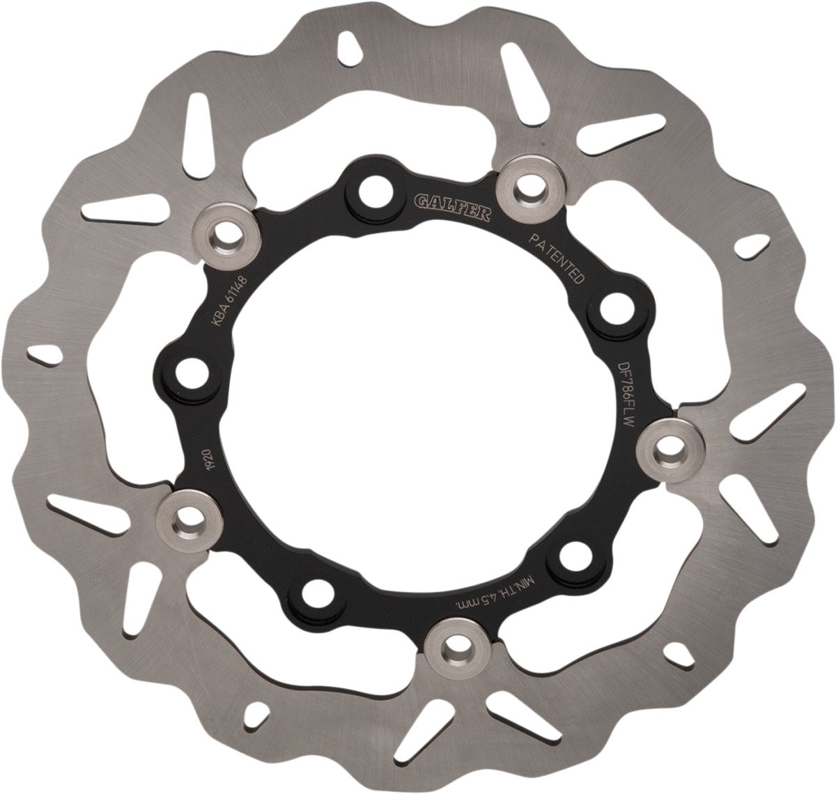 Floating Wave Rear Brake Rotor - For Various 07-15 KTM 690/990 - Click Image to Close