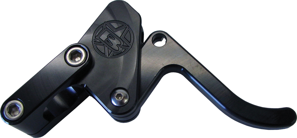 Billet Aluminum Throttle Assembly - Black - For Watercraft - Click Image to Close