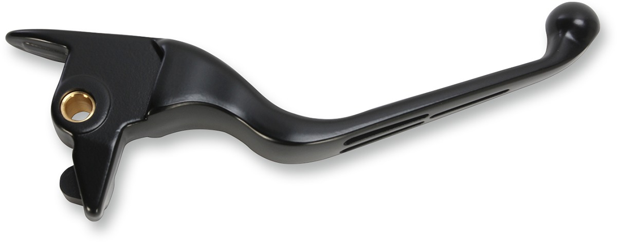 Drag Specialties Slotted Wide Blade Brake Lever Matte Black For Harley-Davidson - Click Image to Close
