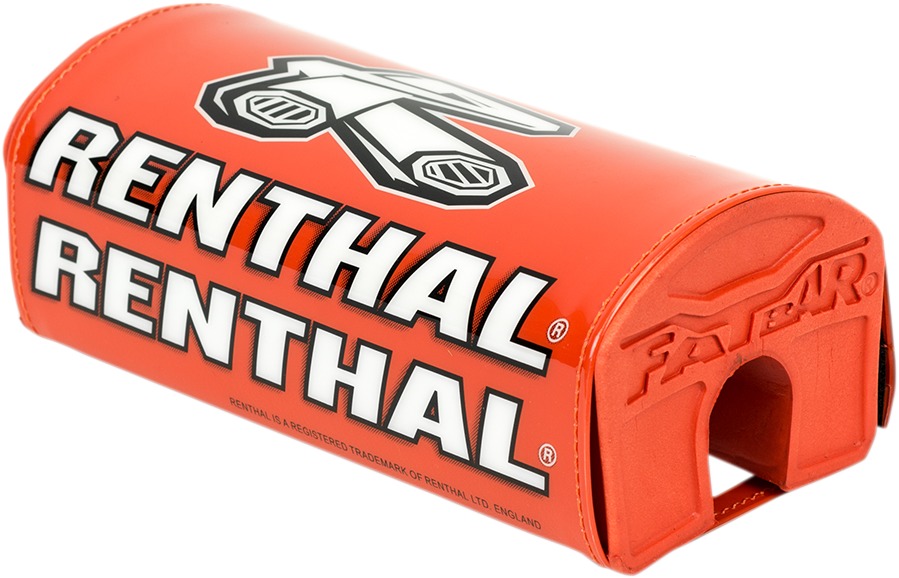 Renthal Fatbar Pad - Orange/Orange Handlebar Accessory - Click Image to Close
