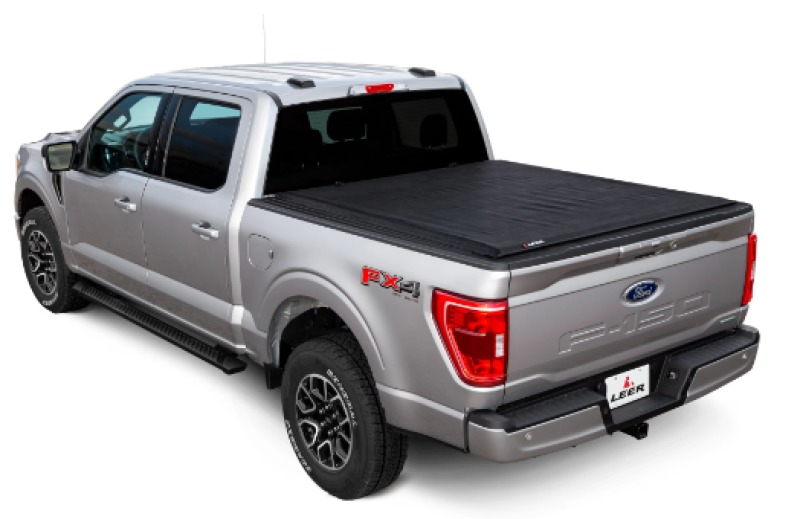 LEER Rolling Tonneau Cover, Vinyl, Fits 2016+ Toyota Tacoma 5Ft2In Short Bed - Click Image to Close