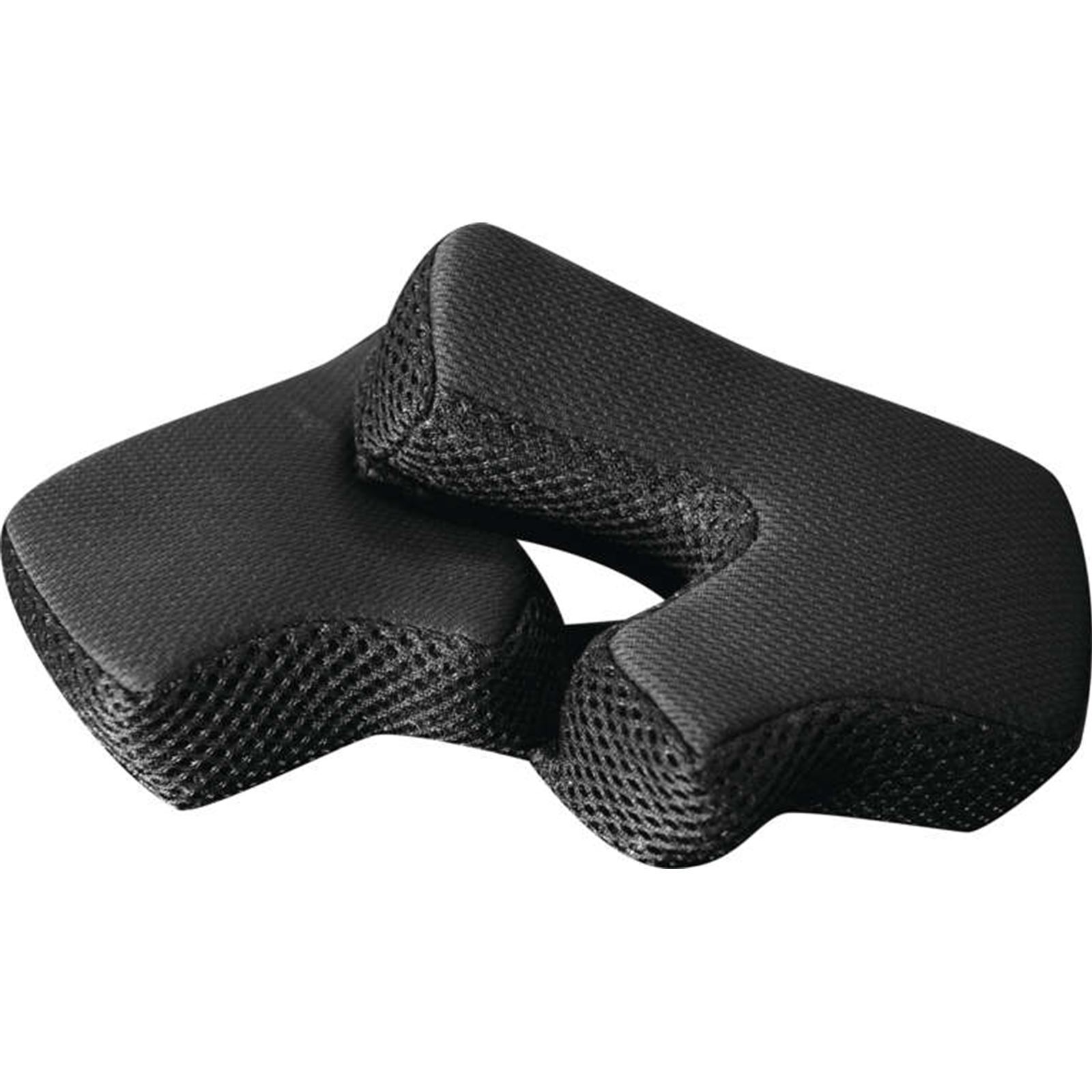 THH T-42 BMX Cheekpad Set Small Black Replacement Pads - Click Image to Close