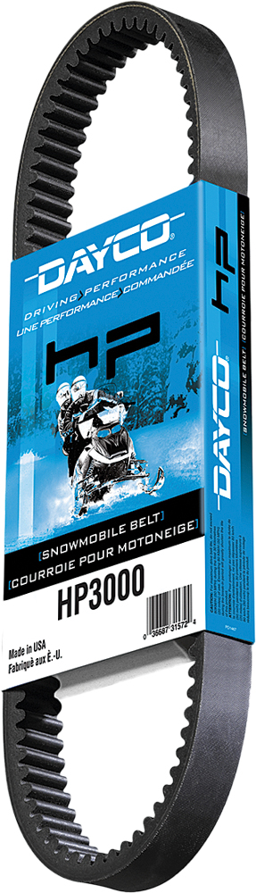 HP Snowmobile Drive Belt - For 90-95 Ski Doo Alpine II Safari Cheyenne - Click Image to Close