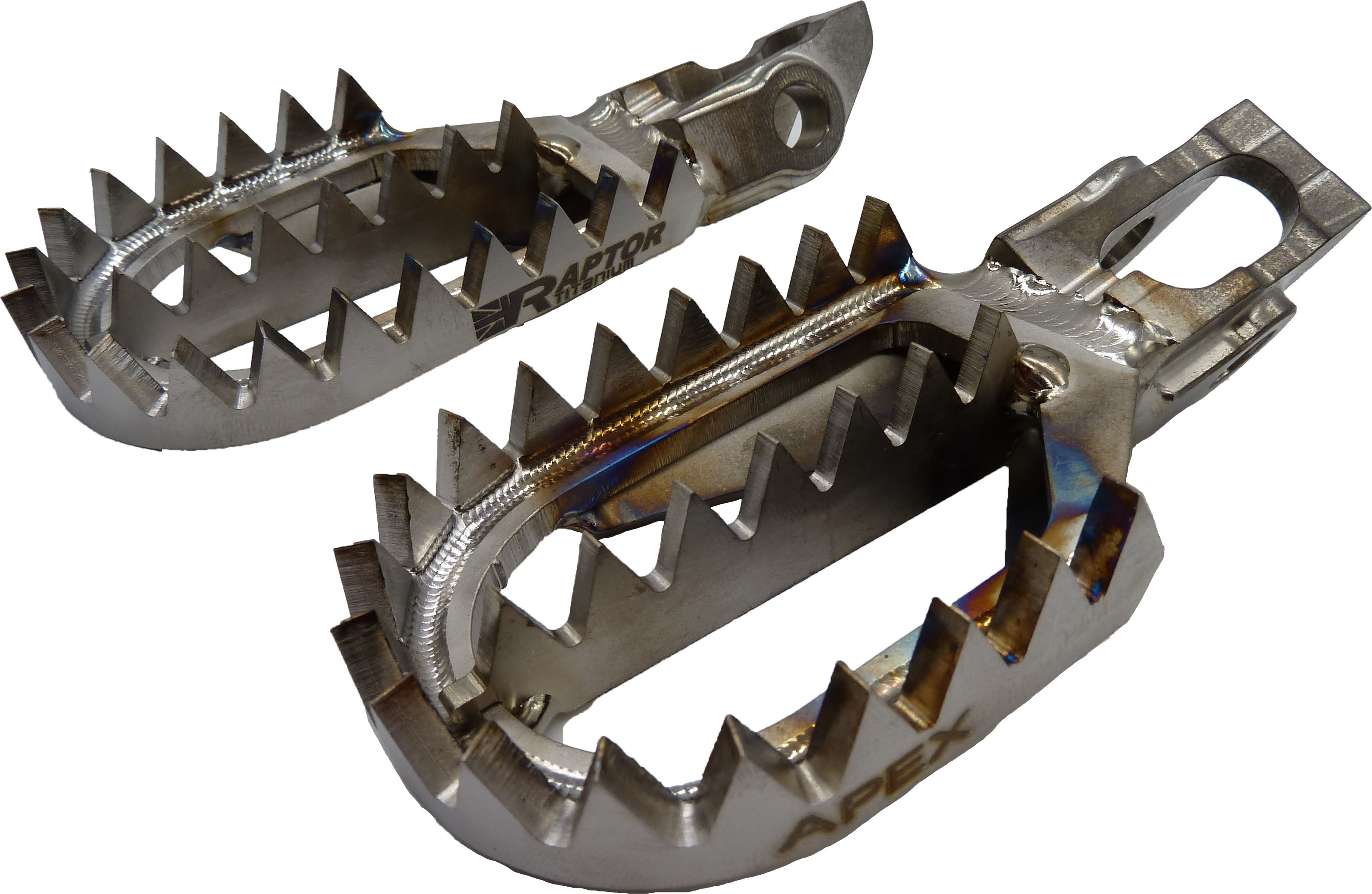 Raptor Titanium Foot Pegs Beta 2020-2024 - High-quality titanium foot pegs For Beta 2020-2024 - Click Image to Close