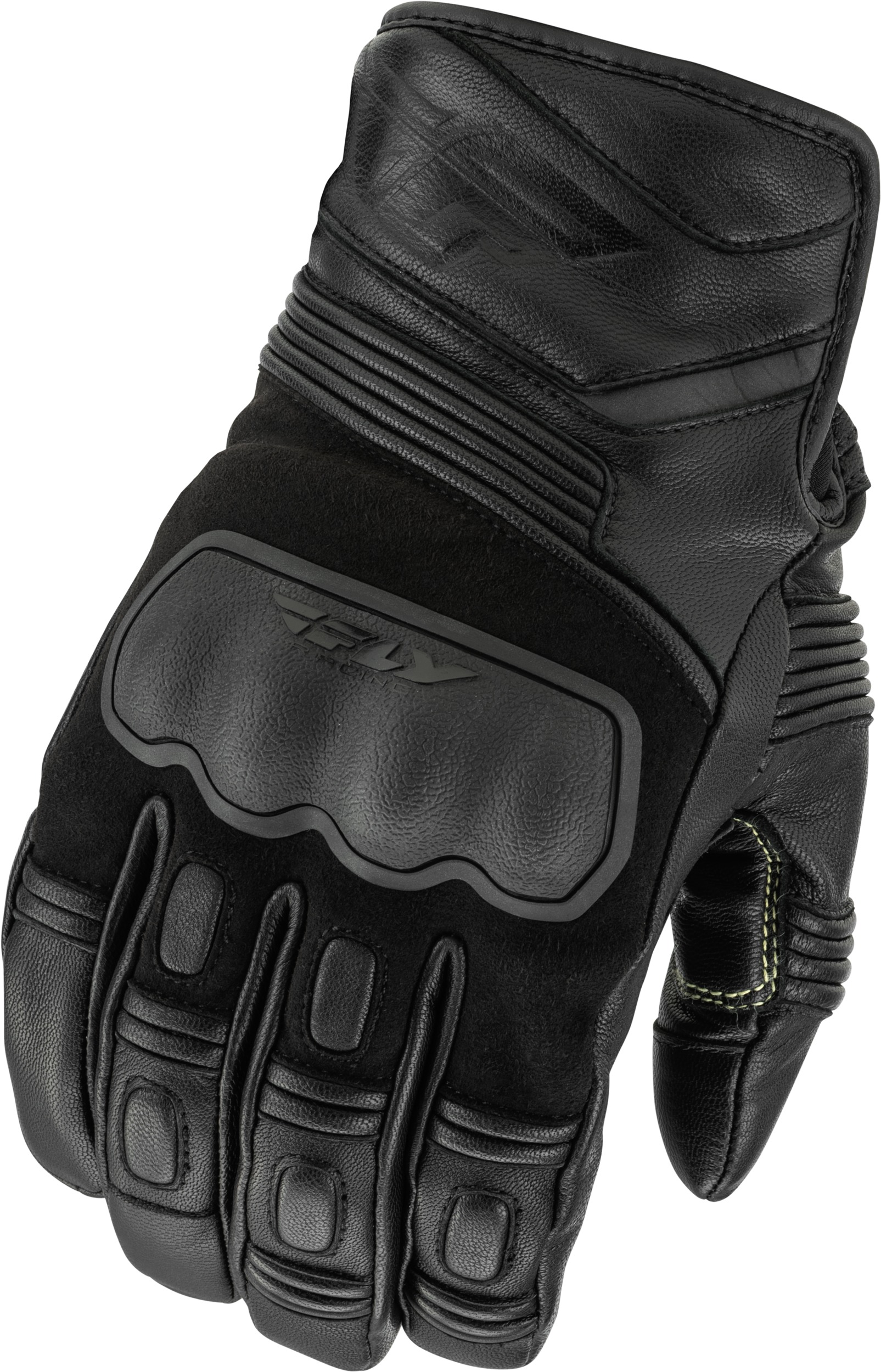 Fly Racing Surveyor Gloves Black X-Large - Midweight street gloves, Black, Size XL - Click Image to Close