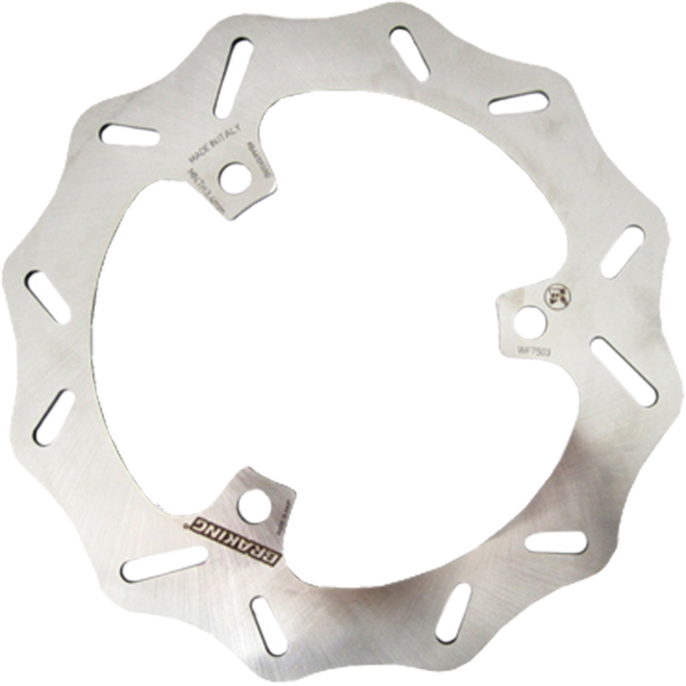 Rear Stainless Steel Racing Rotor - For 08-12 Kawasaki EX250R Ninja - Click Image to Close