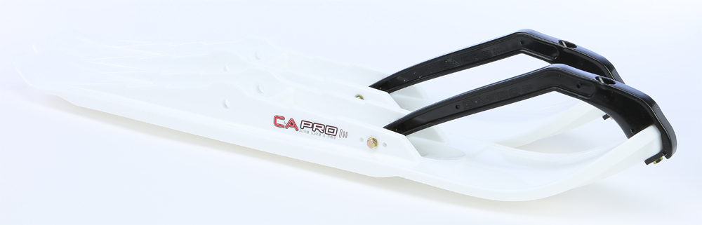 XCS Pro Skis White - For 90-19 Arctic Cat Textron Polaris Ski Doo Yamaha - Click Image to Close