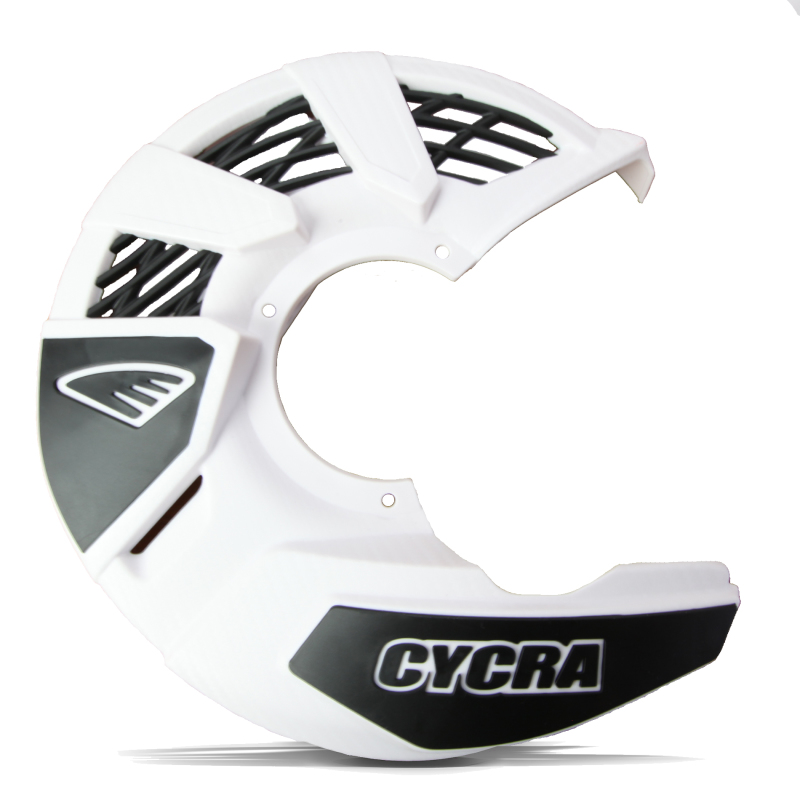 Cycra Tri-Flow Disc Cover White Fits 15+ Yamaha WR250F - Click Image to Close