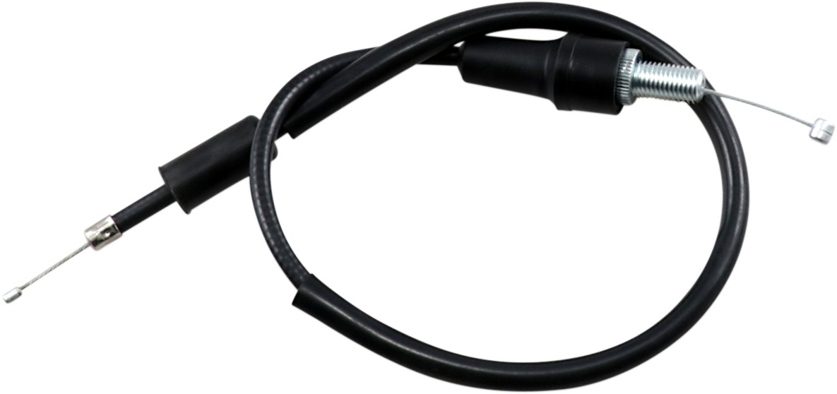 Black Vinyl Upper Throttle Cable - For 88-93 Yamaha YFM350 Moto-4 - Click Image to Close