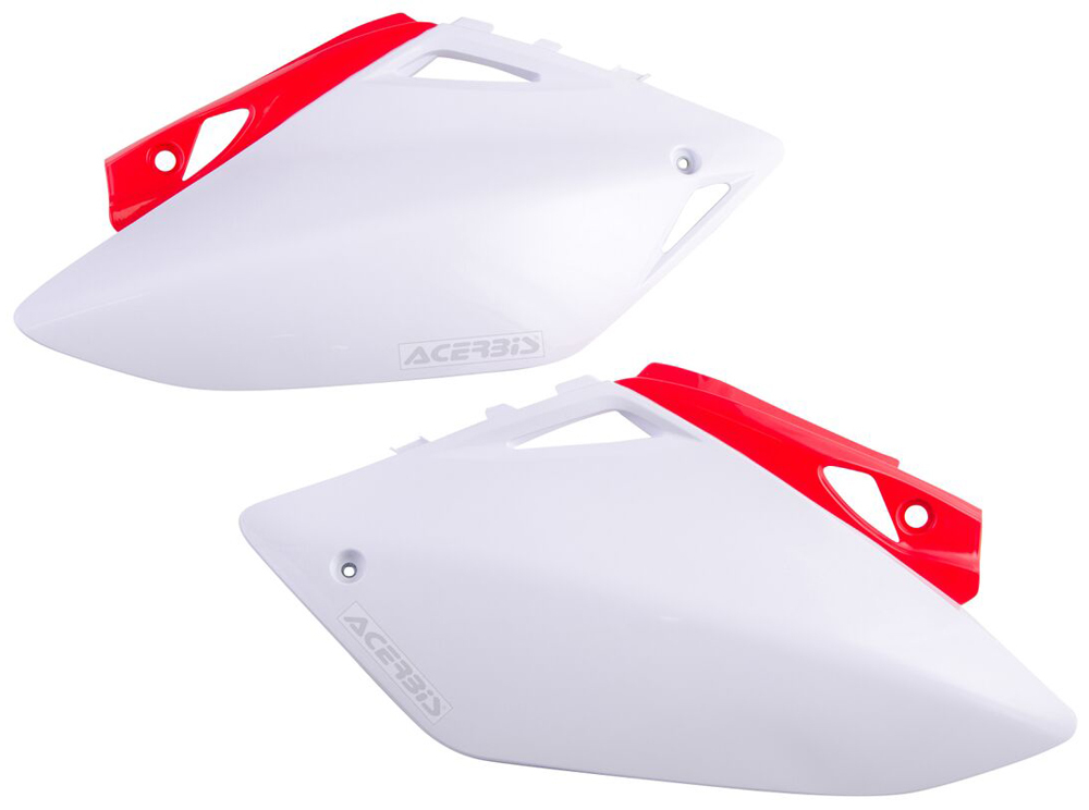 Side Panels - White - For 05-06 Honda CRF450R - Click Image to Close