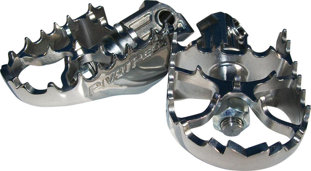 Pivot Pegz Mark 3 Topper Kit for Offroad Footpegs - Replacement toppers for Mark 3 Pivot Pegz footpegs - Click Image to Close