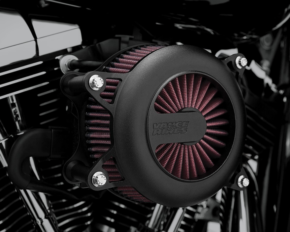 Vo2 Rogue Air Intake - Black - For 91-19 Harley XL Sportster - Click Image to Close