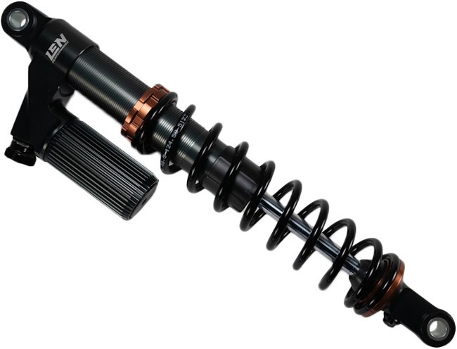 Len Performance Ski Shock LS8-11000 For Arctic Cat/Polaris Snowmobiles - Reservoir ski shock for Arctic Cat/Polaris snowmobiles - Click Image to Close