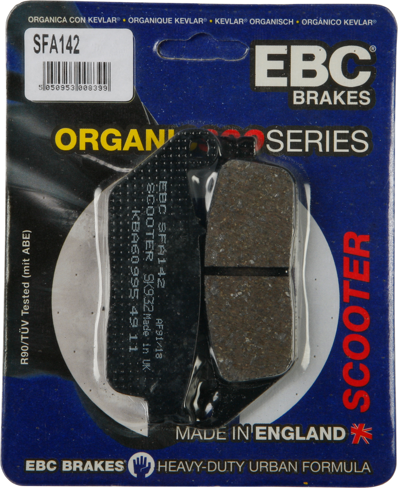 Standard Organic Brake Pads - Click Image to Close