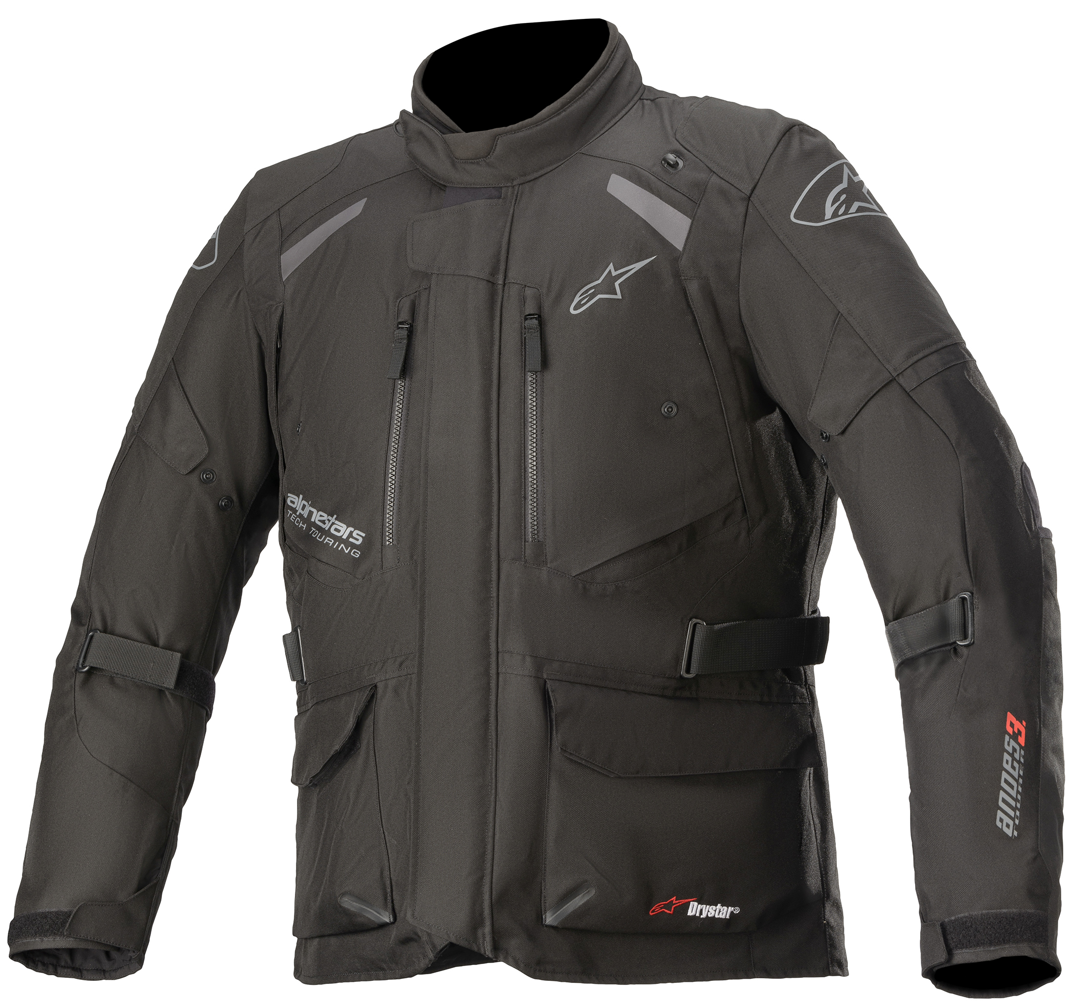 Alpinestars Andes V3 DS Jacket Black 2X - Dual Sport Jacket For Black 2X - Click Image to Close