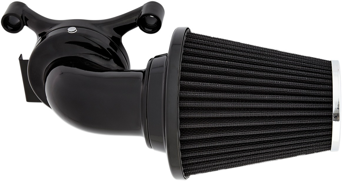 Monster Sucker Air Cleaner - Black - 88-20 Harley XL - Click Image to Close