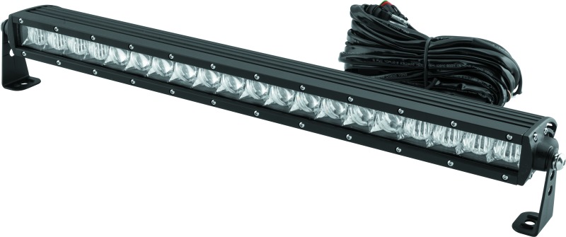 QuadBoss 21.5" Single Row LED Light Bar 60W 2864 Lumens Black - Click Image to Close