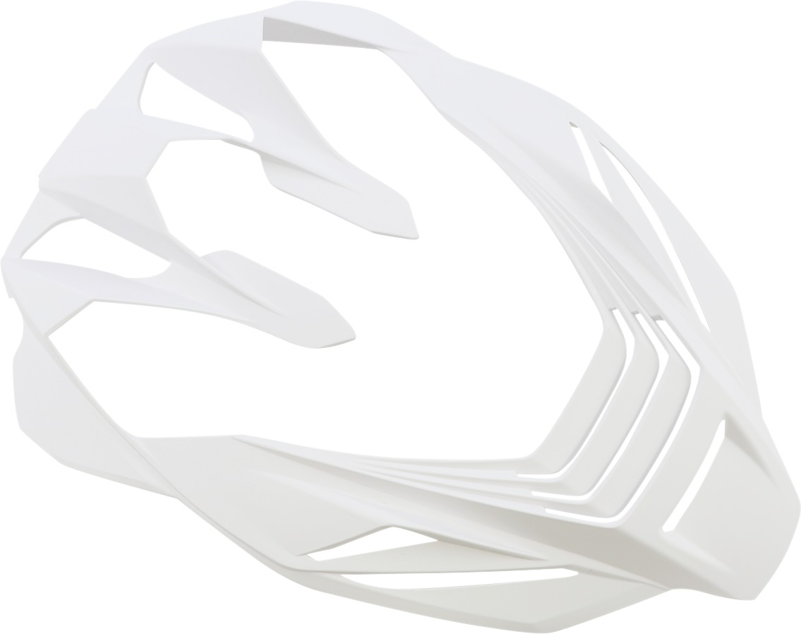 ICON Airflite Helmet Airfoil SB Matte White One Size - Replacement airfoil for Icon Airflite helmets - Click Image to Close