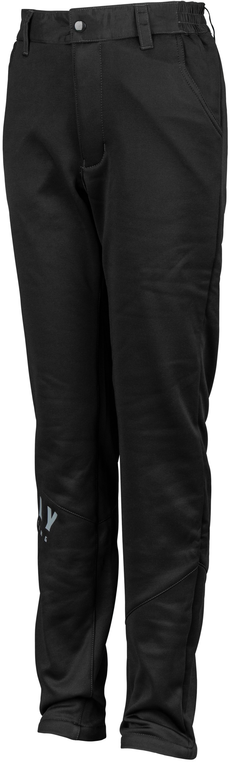 Fly Racing Women's Mid-Layer Pants Black X-Small - Women's X-Small moisture wicking mid-layer pants - Click Image to Close
