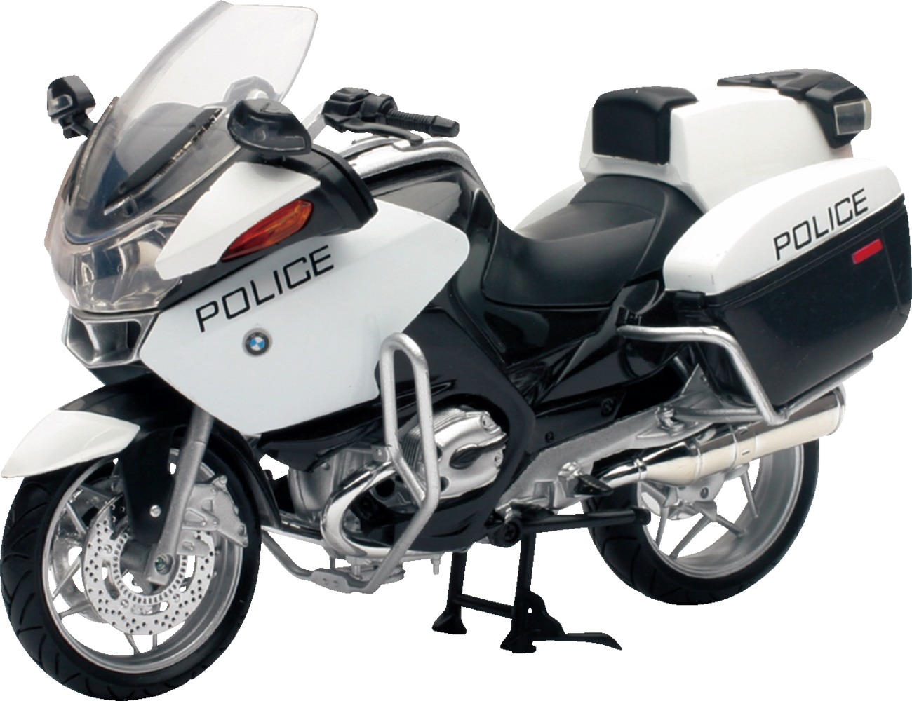 BMW R1200RT-P U.S. Police Bike 1:12 Scale by New Ray Toys - Click Image to Close