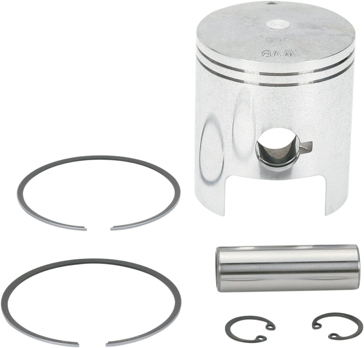 WSM Piston Kit 0.5mm Over For Polaris SL 650 - 0.5mm oversize piston kit For Polaris SL 650 - Click Image to Close