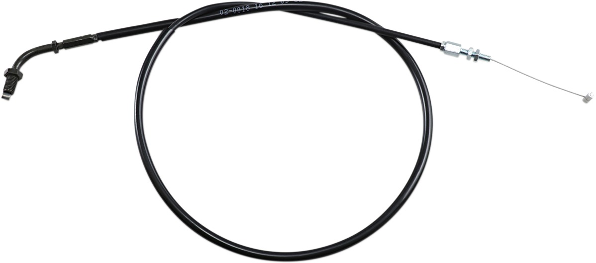 Black Vinyl Throttle Cable - Honda CB - Click Image to Close