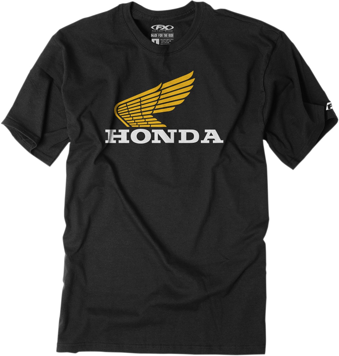 Factory Effex Men's Honda Classic Tee Black Large - Click Image to Close